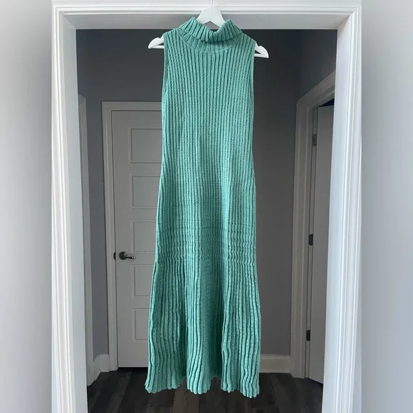 Free People Green Maxi Dress - Picture 5 of 6